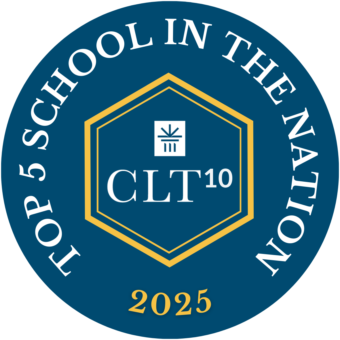 2025 CLT10 Top 5 School in the Nation